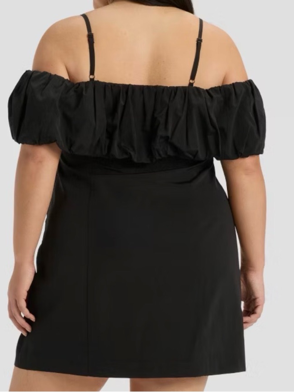 NWT Women's Ruffle Mini A-Line Dress - A New Day SIZE 24 - Picture 2 of 7